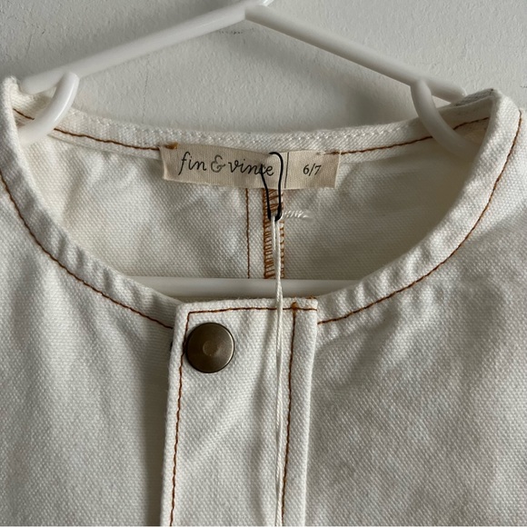 Fin and Vince Painters 90s White Jumpsuit - Picture 3 of 6